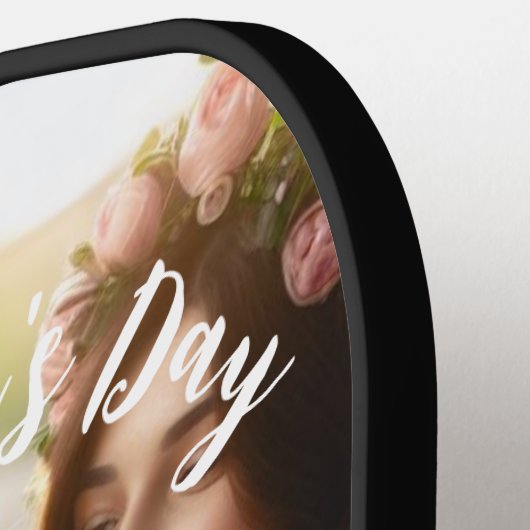 Eerste Moederdag Dog Granny | Aangepaste golfballe Pickleball Paddle (Links Detail)