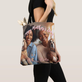 Eerste Moederdag Dog Granny | Aangepaste golfballe Tote Bag