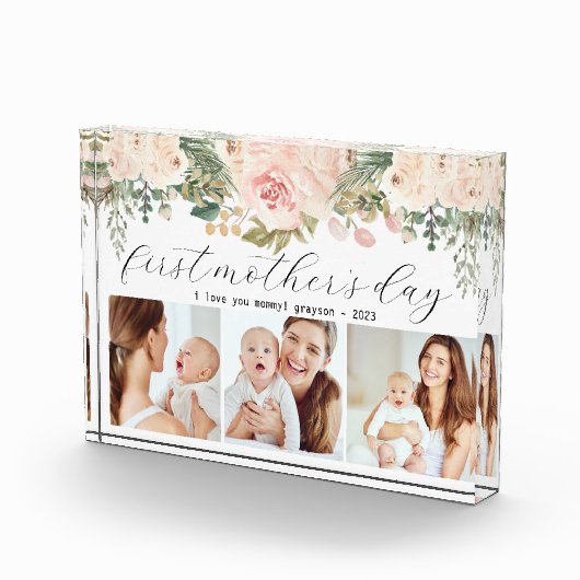 Eerste Moederdag Drie Foto (Rechts)