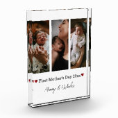 Eerste Moederdag drie fotocollage Fotoblokken (Links)
