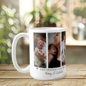 Eerste Moederdag drie fotocollage Koffiemok