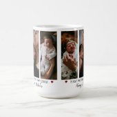Eerste Moederdag drie fotocollage Koffiemok (Center)