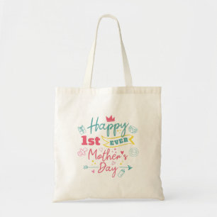 Eerste Moederdag eerste keer mama Tote Bag