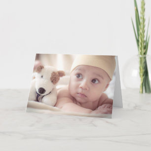 Eerste Moederdag foto van Baby Kaart