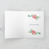 Eerste Moederdag Foto Wenskaart Kaart (Binnen)