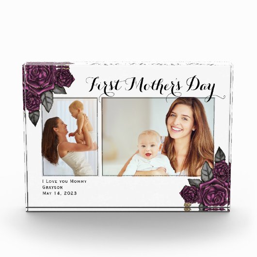 Eerste Moederdag Fotoblokken (Voorkant)
