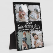 Eerste moederdag fotocollage fotoplaat (Zijkant)