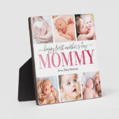 Eerste Moederdag fotocollage Fotoplaat (Voorkant)