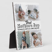 Eerste moederdag fotocollage fotoplaat (Zijkant)