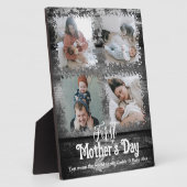 Eerste Moederdag Fotocollage Fotoplaat (Zijkant)