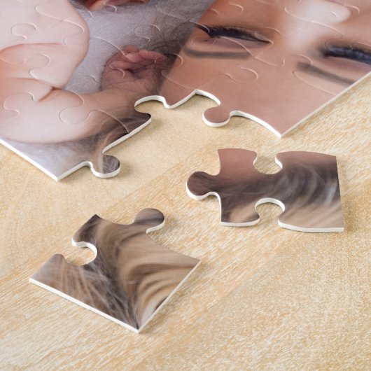 Eerste Moederdag fotocollage Legpuzzel (Zijkant)