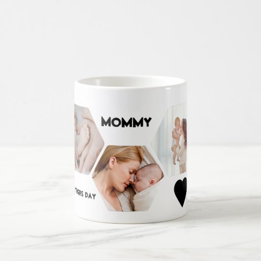 Eerste moederdag Fotocollage Mok (Center)