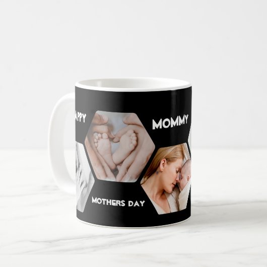 Eerste moederdag Fotocollage Mok (Voorkant links)