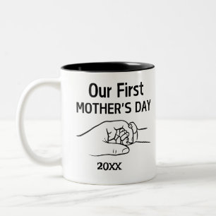 Eerste Moederdag gepersonaliseerde jaar Mok