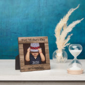 Eerste Moederdag Grandma Custom Photo Fotoplaat (Insitu)