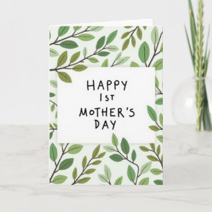Eerste Moederdag groene kaart
