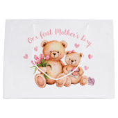 Eerste Moederdag Groot Cadeauzakje (Voorkant)