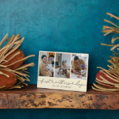 Eerste Moederdag-hartscript 3 Fotocadeau Fotoplaat (Zijkant)