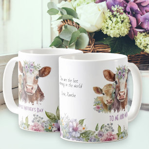 Eerste Moederdag Ik en Moo Cute Koeien Koffiemok
