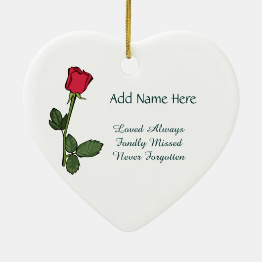 Eerste Moederdag in Heaven Ceramic Ornament (Achterkant)