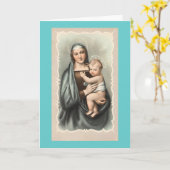 eerste Moederdag Kaart (Gele Bloem)