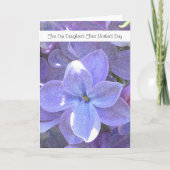 Eerste Moederdag Kaart voor Dochter (Voorkant)