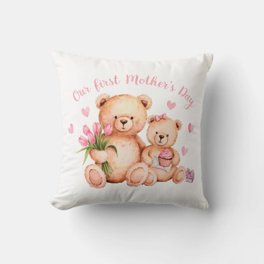 Eerste Moederdag Kussen (Voorkant)
