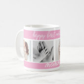 Eerste moederdag Leuke foto collage Mok (Voorkant links)