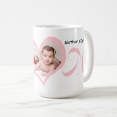 Eerste Moederdag met Baby Photo Mok (Voorkant rechts)
