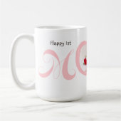 Eerste Moederdag met Baby Photo Mok (Links)