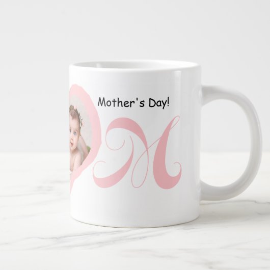 Eerste Moederdag met Baby Photo Mok (Rechts)