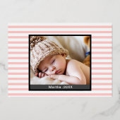 Eerste Moederdag met bericht Baby Boy Kaart (Achterkant)