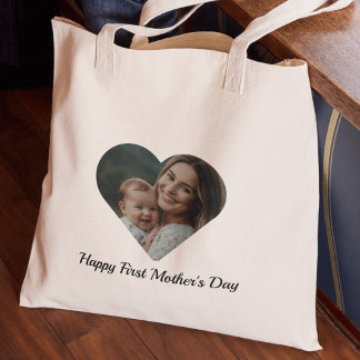 Eerste moederdag nieuwe moeder tote bag