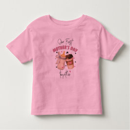 Eerste Moederdag Shirt 2025/Pink Matching outfit