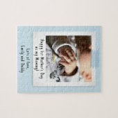 Eerste Moederdag Snapshot Style Foto Jigzaag Legpuzzel (Horizontaal)