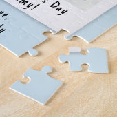 Eerste Moederdag Snapshot Style Foto Jigzaag Legpuzzel (Zijkant)