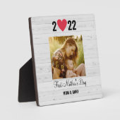 Eerste Moederdag Unieke fotocadeau Fotoplaat (Voorkant)