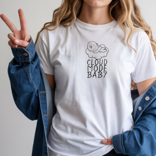 Eerste Moederdag voor zwangere vrouwen T-shirt