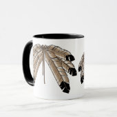 Eerste Mok Koffie Wildlife Art Stein Mok (Voorkant links)