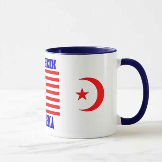 Eerste Mok van de sjeik van Amerika (Rechts)
