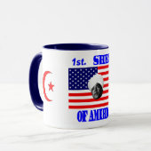 Eerste Mok van de sjeik van Amerika (Voorkant links)