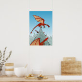 Eerste naar de top wint! poster (Keuken)