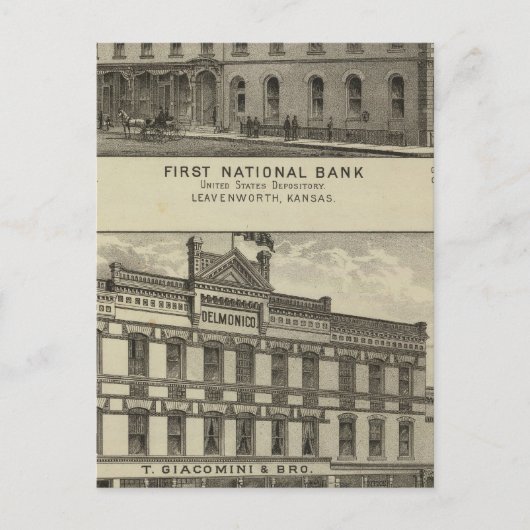 Eerste Nationale Bank Briefkaart (Voorkant)