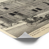 Eerste Nationale Bank van Phillipsburg, Kansas Poster (Hoek)