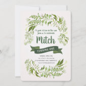 Eerste Natuur van de Banner van de Uitnodiging van (Voorkant)