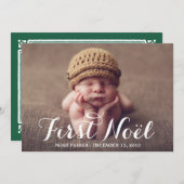 Eerste noel | Aankondiging vakantieverlof (Voorkant / Achterkant)