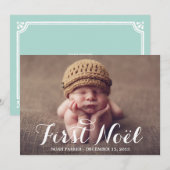 Eerste noel | Aankondiging vakantieverlof (Voorkant / Achterkant)