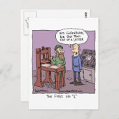 Eerste nr. "L" Briefkaart (Voorkant / Achterkant)