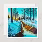 Eerste ochtendlampje - Mini Print (Voorkant / Achterkant)