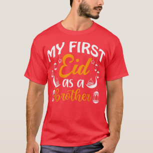 Eerste offerfeest als broeder Happy Eid Al Fitr Al T-shirt
